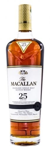 Macallan Single Malt Scotch Whisky 25 Year Old, Sherry Oak 750ml