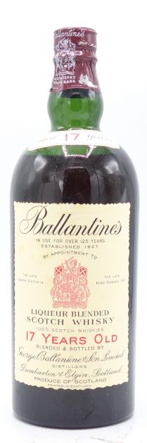 BALLANTINE'S SCOTCH WHISKY 17 YEAR OLD, CIRCA 1960S 750ML