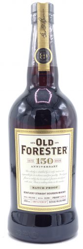 Old Forester Bourbon Whiskey 150th Anniversary Batch, 126.4 Proof 750ml