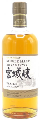 2021 Nikka Single Malt Japanese Whisky Miyagikyo, Peated 750ml